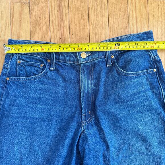 Mother SNACKS! The Rigatoni Sneak in Yes Chef Blue Size 29 NEW - Picture 6 of 10